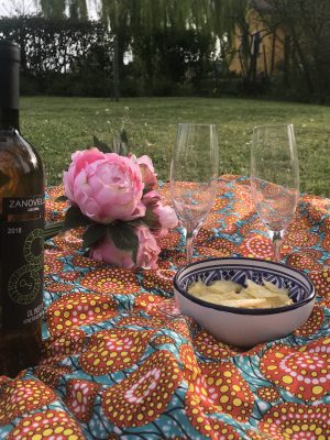 Tovaglia picnic cotone etnico wax